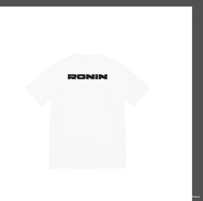 XL and Black Character S RONIN T-shirt branded Ronin White TEE M 23SS Marvel Animated Co L Movie 0713